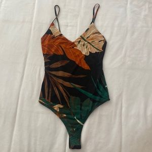 Multicolored bodysuit